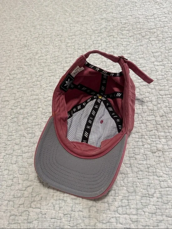 adidas Trefoil Baseball Cap in Rose - Picture 2 of 3